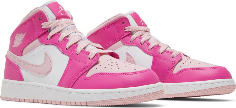 Nike Air Jordan 1 Mid GS 'Fierce Pink'