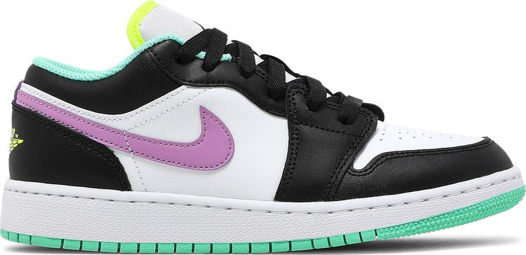 Nike Air Jordan 1 Low GS 'White Violet Shock'