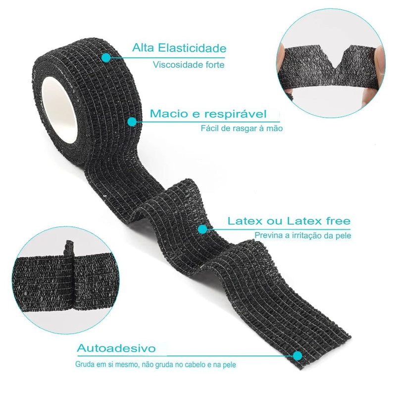 Atadura Elástica Compressiva - Kit 10 Peças